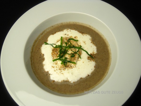 Champignon-Cremesuppe